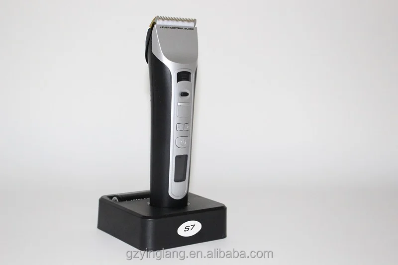 Professional hair trimmer Salon rechargeable cordless LED display Electric Hair Clippers