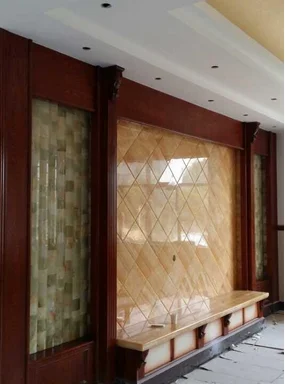 High Quality Honey Onyx Marble slab tile wholesale Price countertop vanitytop