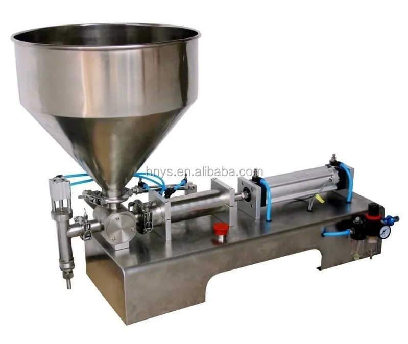 
small business honey/chili sauce /tomato sauce volumetric paste filling machine 