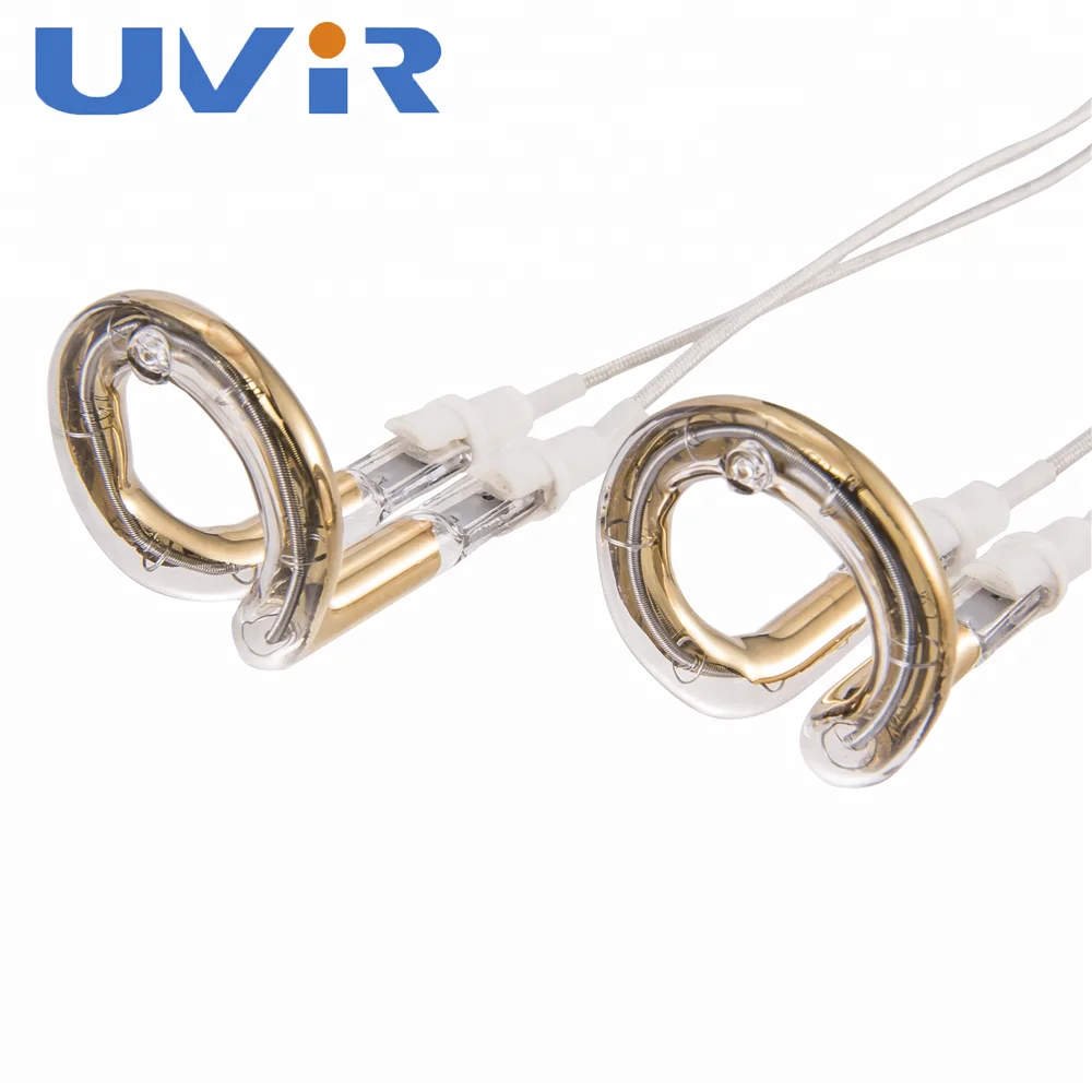  ИК кварцевый излучатель с золотым покрытием инфракрасная лампа omega