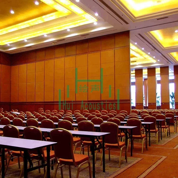 Restaurant Acoustic Movable Partitions Fireproof Partition Mobile Acoustic Office Wall Partition