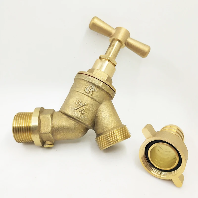 Слюнявчик для шланга DZR 3/4 дюйма с двойным обратным клапаном