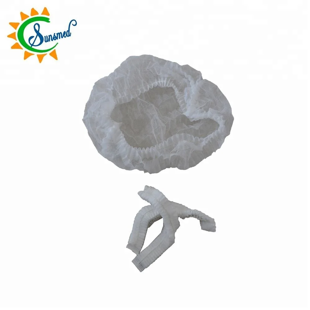 
hospital products disposable mob clip cap disposable nonwoven nurse cap 