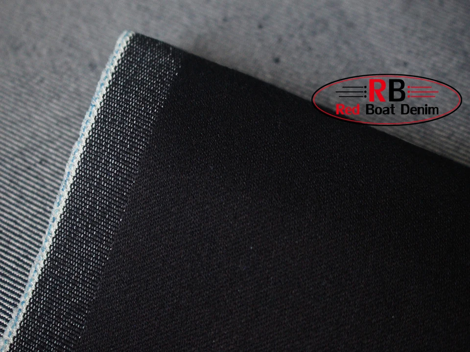 Bule color water washed denim fabric textile with coated