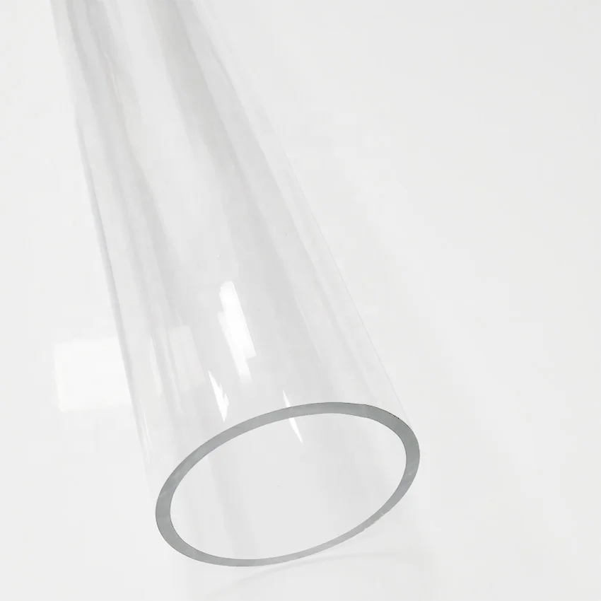 Factory Large Size  Polycarbonate Tubing PC Pipe Plastic Tube