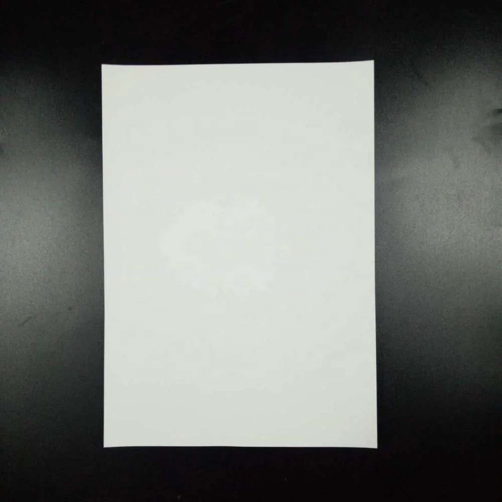 Self adhesive warranty sticker custom printing paper A4 size