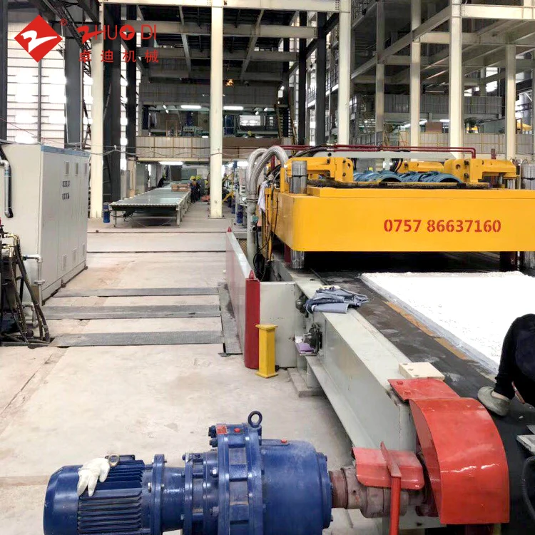 ZhUODI new type artificial quartz stone making machinery