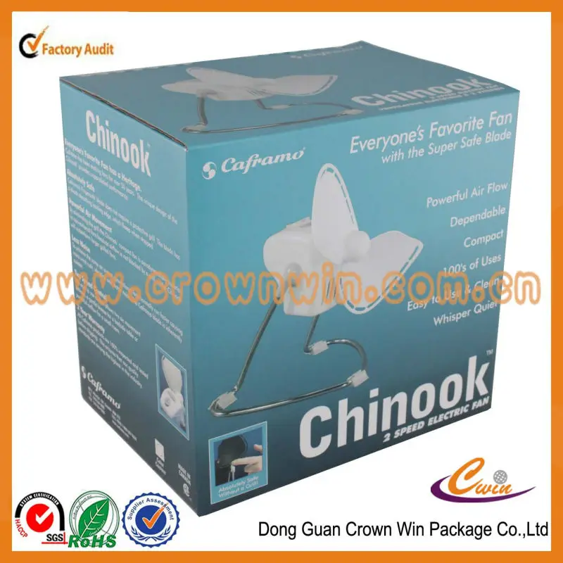 Solid corrugated paper color box