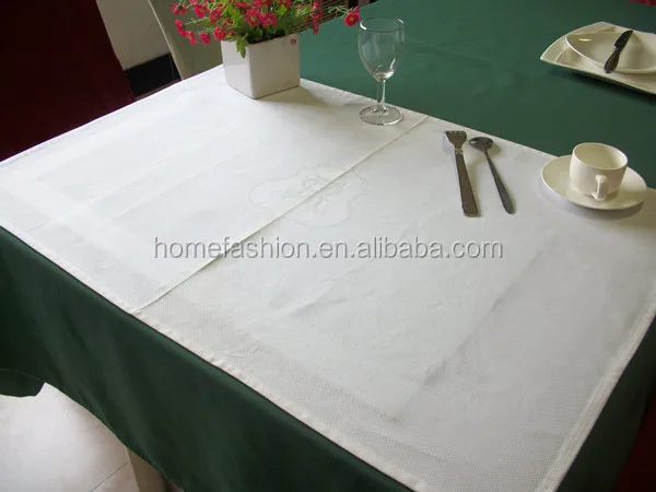 100% cotton satin band bedside mat for hotel with lovely monogram and diamond pattern mat hot sale