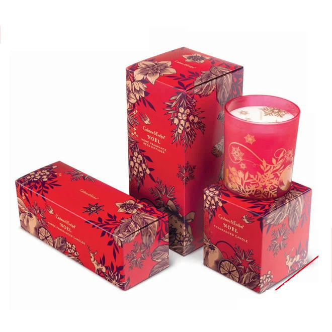 Wholesale Custom Christmas gift boxes paper advent calendar packaging gift box