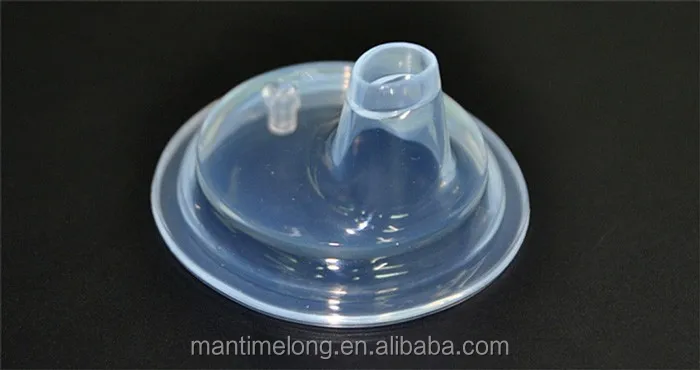 Silicone Bottle Nipples Pacifier Wide Mouth Flat Head Juice Drink Large Duckbill Learn Nipple