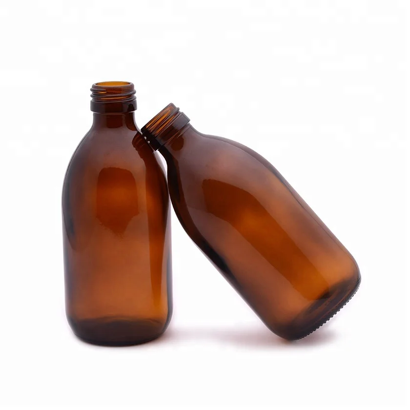 10oz 300ML Amber Glass Bottle For Syrup