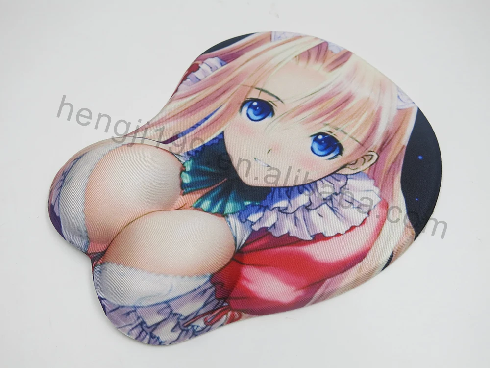 creative open sexy girl full photo big boobs 3d ACG girl mouse pad otaku mouse pad