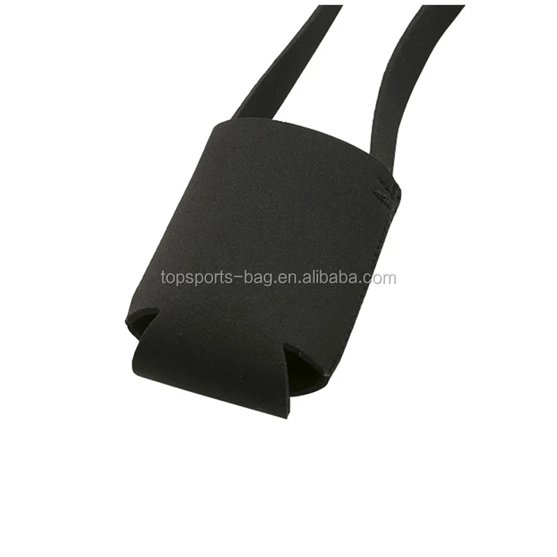 Neoprene Neck Strap Beer Soft Can Cooler with Lanyard