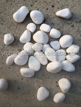 Wholesale Machine Making Pebbles Snow White River Rocks For Garden Decoration
