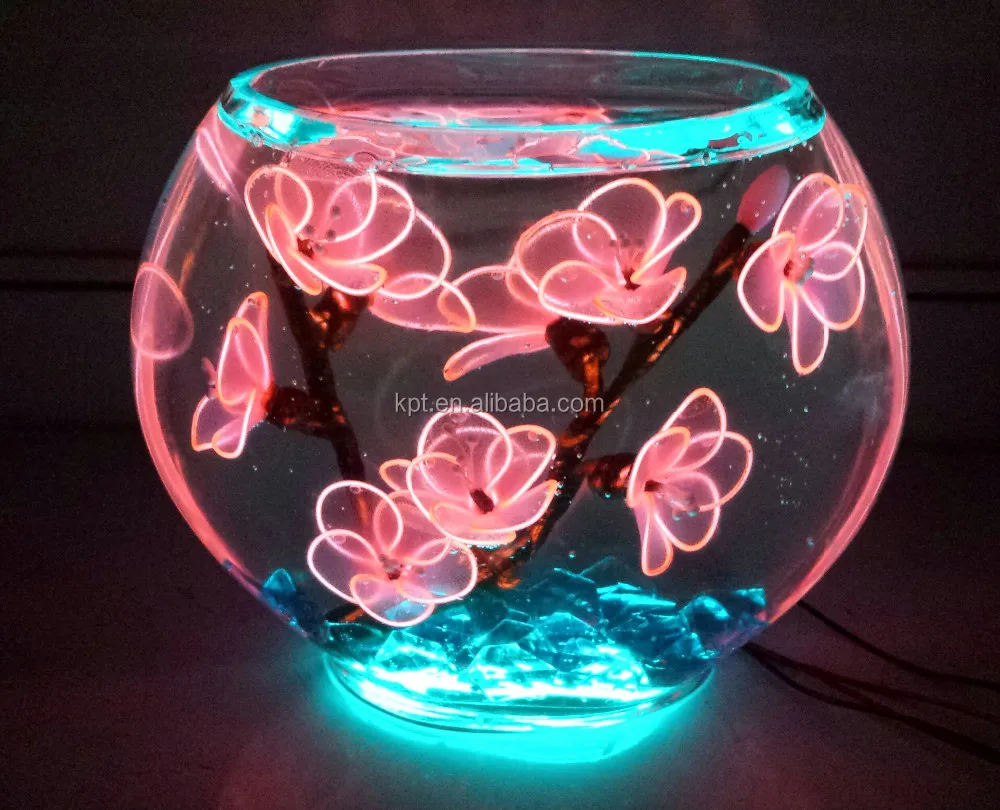 EL wire lighting artificial flower