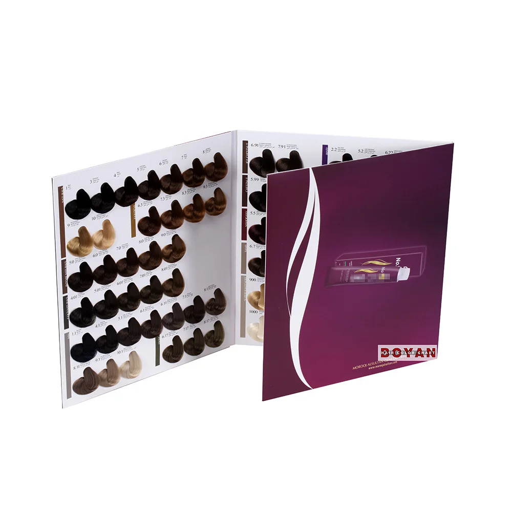 
Hair Dye Color OEM Hair Color Swatch Chart 