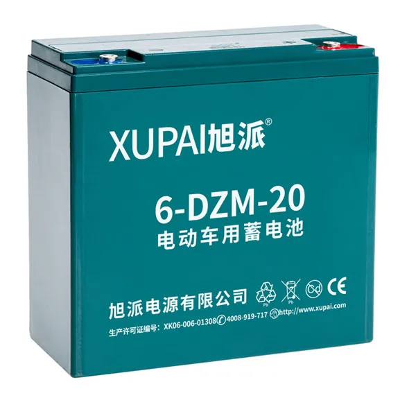 Hot sale XUPAI 12v 20ah 2HR 6-dzm-20 battery