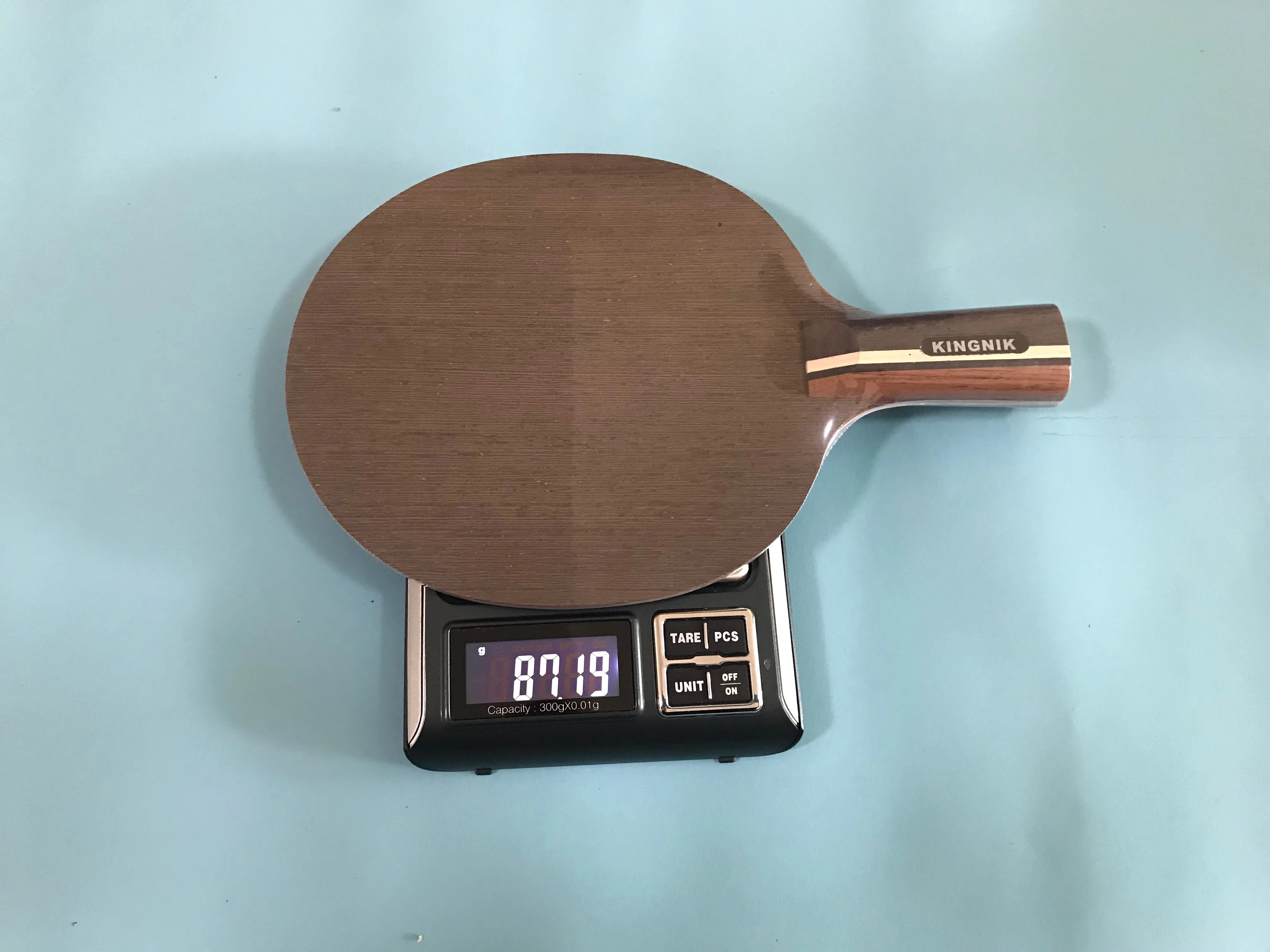 
KINGNIK TABLE TENNIS BLADE 5PLY WOOD+2PLY CARBON (Ebenholz SERIES) 