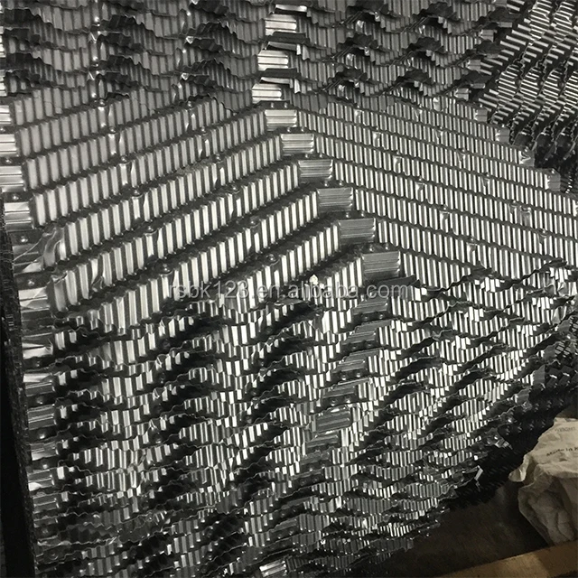 ПВХ охлаждающая башня наполнитель от производителя противопоточная охлаждающая башня упаковка