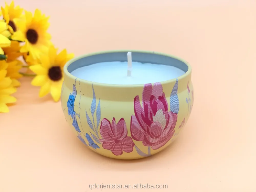 Hot Sales Gift Set Aroma Tins Jar Candle Natural Soy Wax Scented Candles Wholesale Luxury Tin Candle