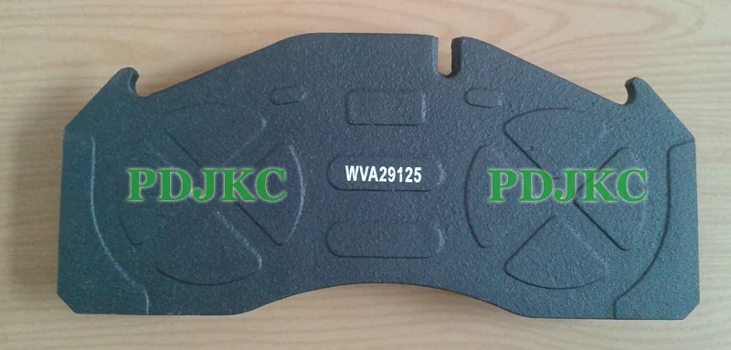Truck brake pad for Volvo FH12 WVA29125
