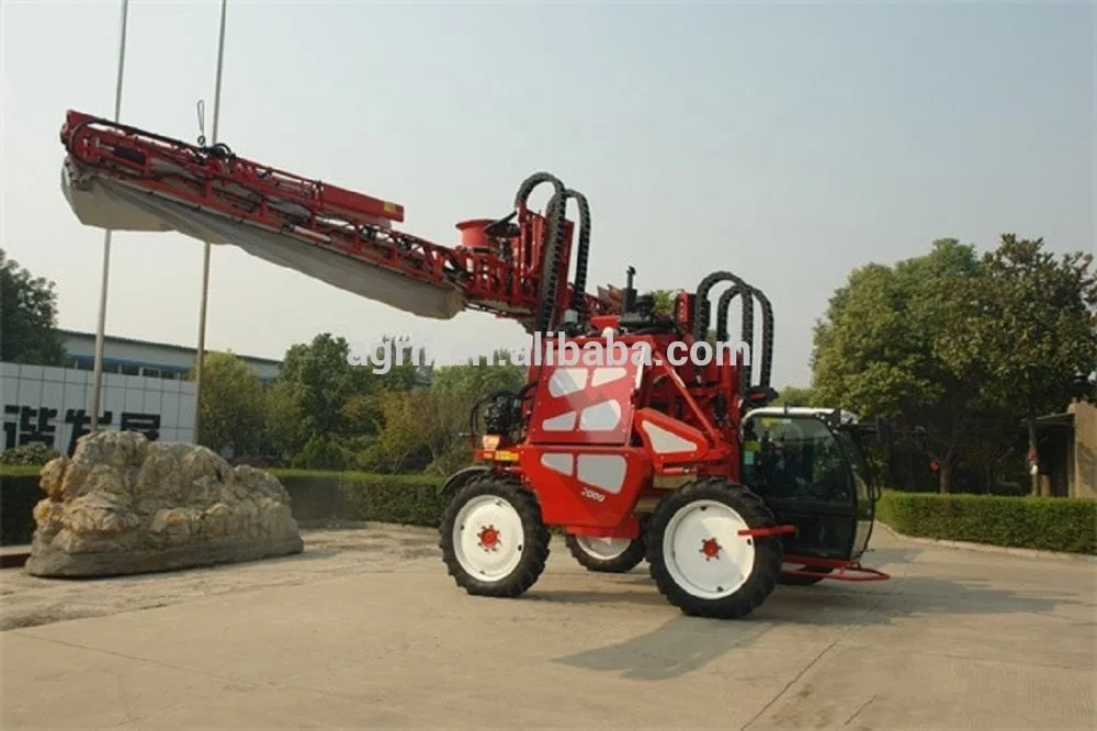 3 meters high clearance lift able GPS self propelled automatic boom sprayer with tank 1000L 2000L and air conditioner cabin