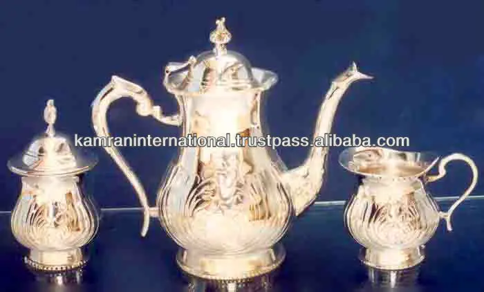 SILVER PLATED ENGLISH TEA SET