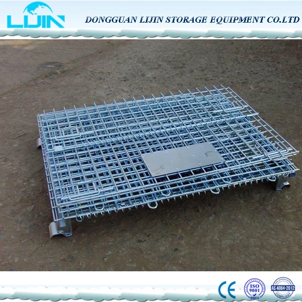 Складной Контейнер Сетки Проволока/Stackable Клетка Хранения