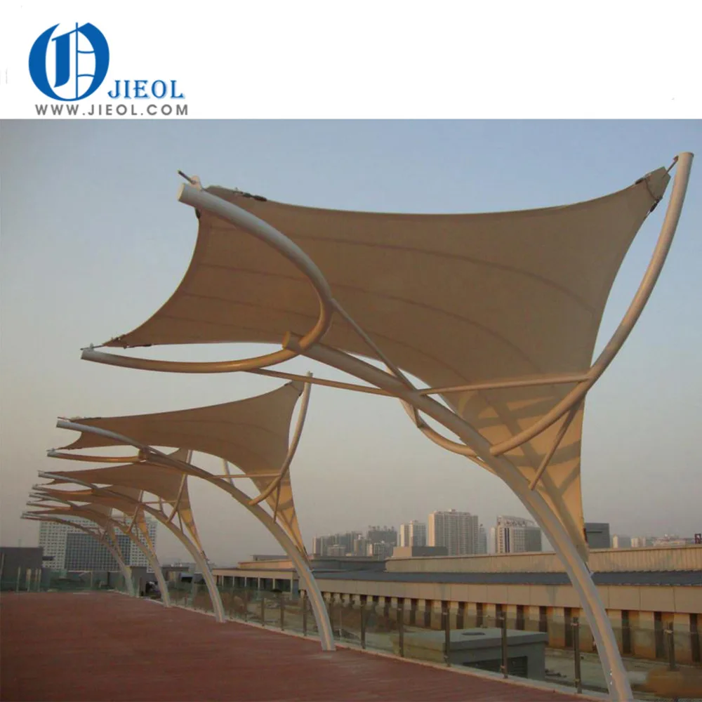 
Waterproof building roof cover tensile membrane structure 
