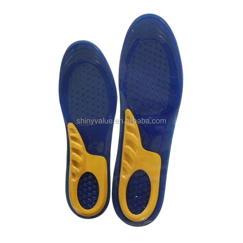 Insole Type And TPU Gel Material High Quality Comfortable Gel Insole With Art Support Part