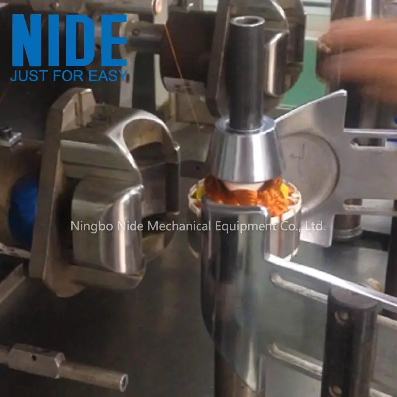 Automatic Flyer winder BLDC outer rotor coil winding machine for exhaust fan motor