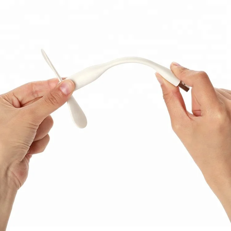 
Good quality enviroment TPE Flexible mini airplane usb fan 