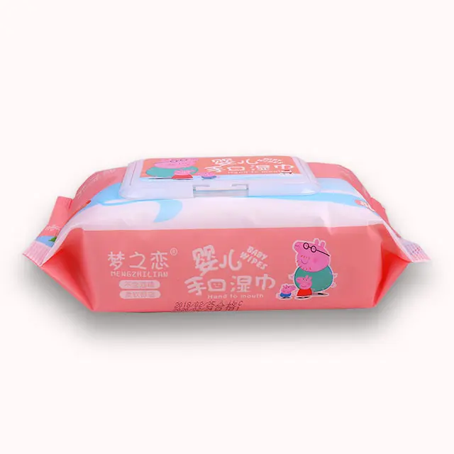 100% Purfied Water Natural Baby Wipes No Alcohol