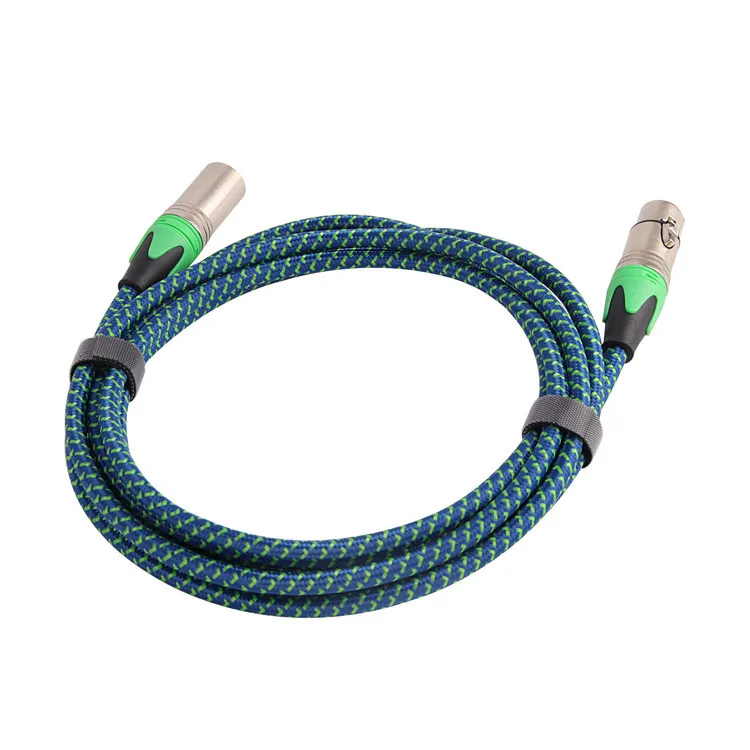 Настроенный XLR на 1 м/2 м/3 м/5 м/10 м/15 м кабель с металлическим разъемом