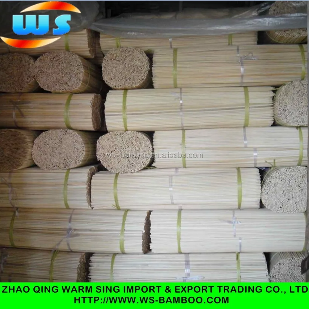 High Quality Disposable wholesale rotating BBQ Stick BBQ bamboo skewer 5.0mm*36inch marshmallow roasting sticks