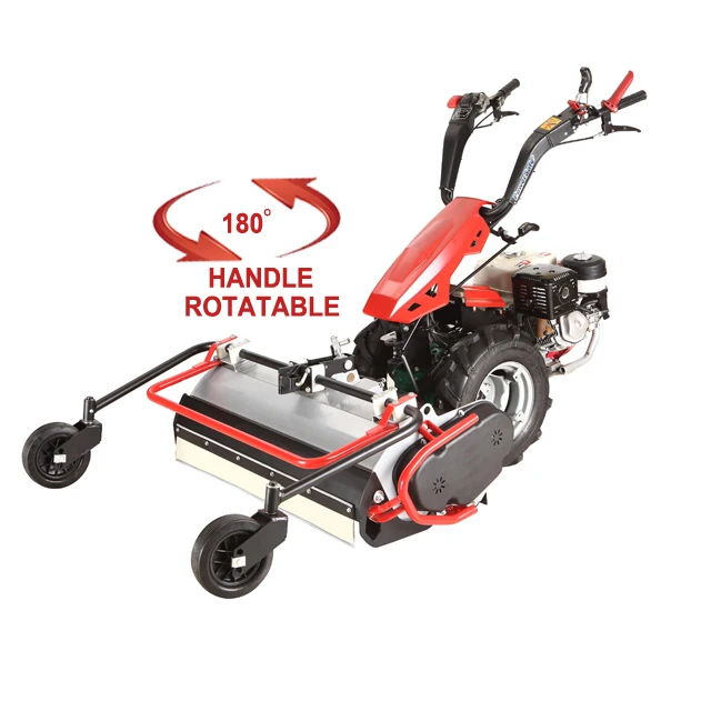 
Italy technology multi-purpose Two wheel walking tractor with flail mulcher mower machine 