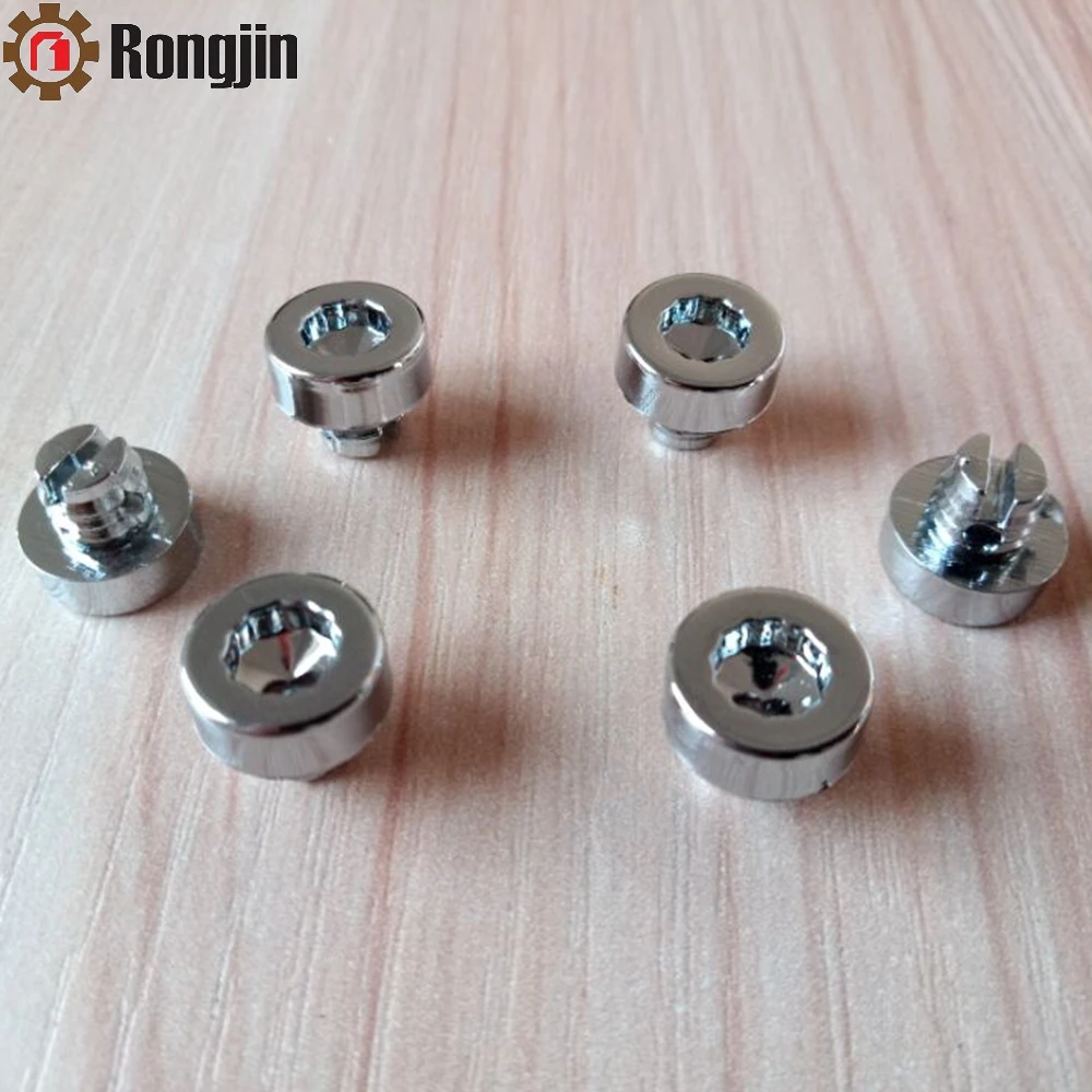 chrome plastic wheel rivets