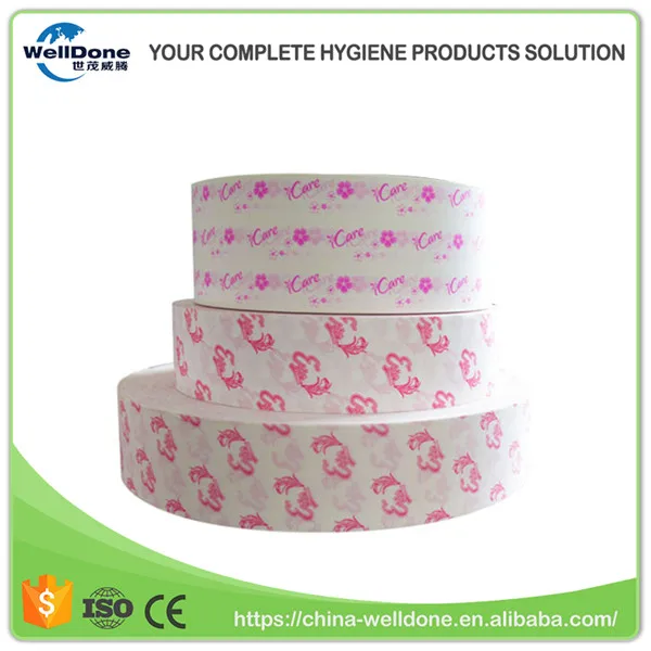 
Woven wanted silicone coated release paper for sanitary napkins 