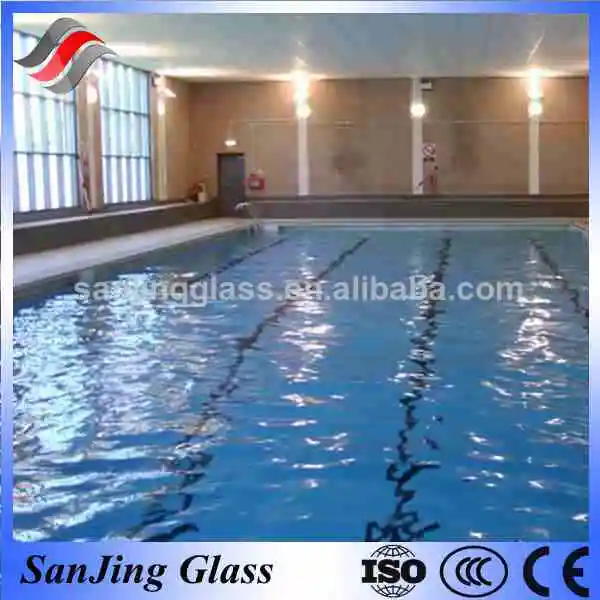 6mm многослойное стекло бассейн стены