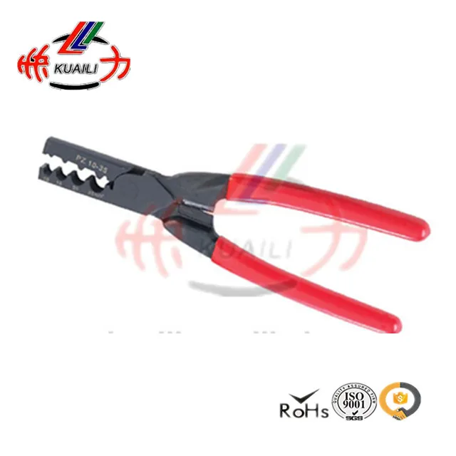 Crimping Tool Crimping Pliers PZ 10-35 Piler Capacity 0.5-16mm2 8-2AWG For Insulated and Non-Insulated Ferrules
