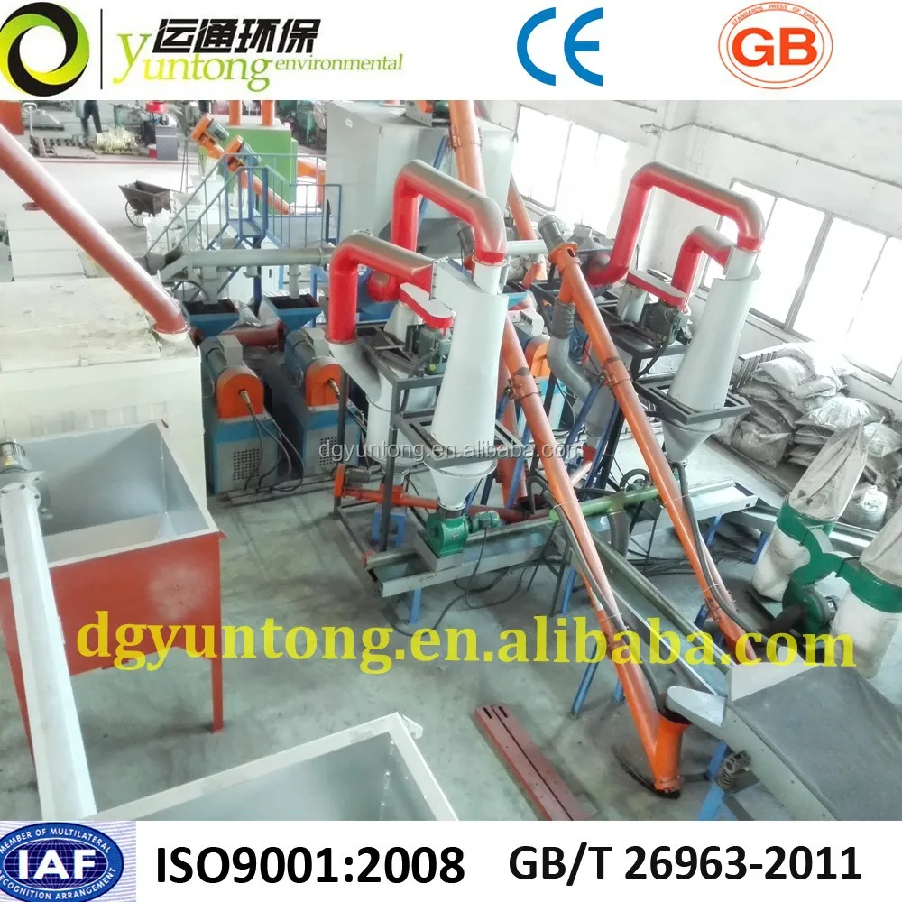
Yuntong Fully Automated Used Car Tyre Pelletizing Production Line 