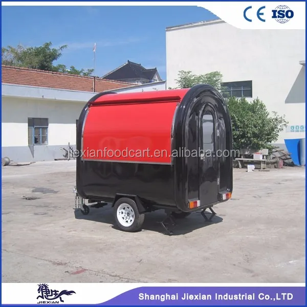 JX-FR220B New Design mobile small food trailer for sale