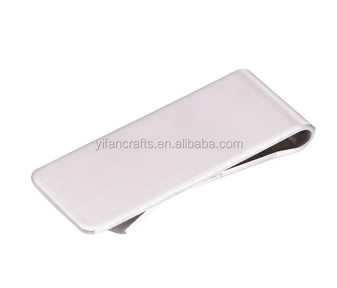 Men Stainless Steel Smart Money Clip Strong Magnetic ID Cash Holder