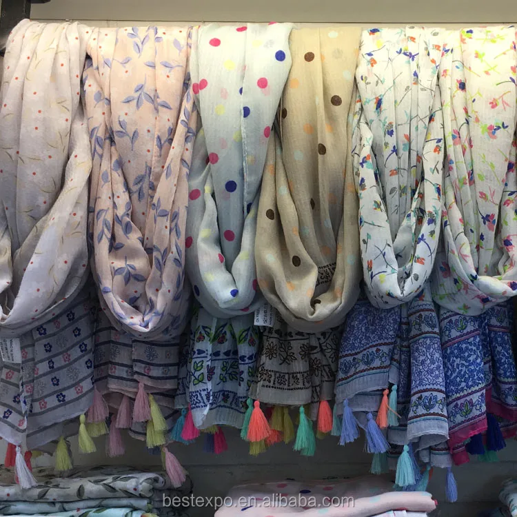 wholesale wave point cotton shawl loverly elephant design blanket dubai scarf woman hijab