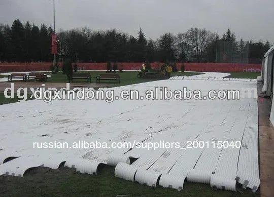 высокое качество белого nbr& pvc коврик для льда- катка