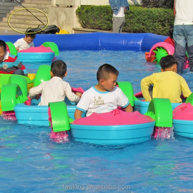 
Colorful cheap plastic small hand pedal boat kids mini hand paddle boats 