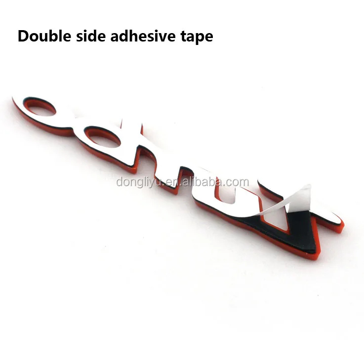 Пользовательский 3d водонепроницаемый клей марки turbo авто наклейки с логотипом