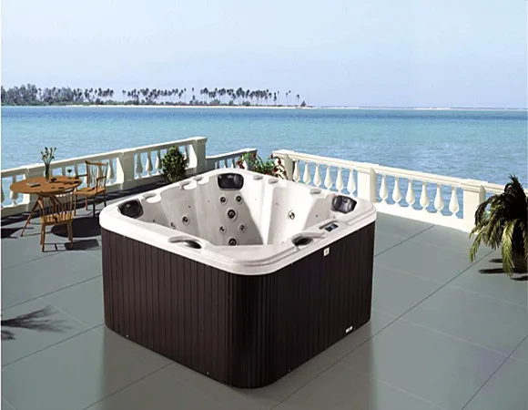 Monalisa portable whirlpool home spa square shaped M-3352