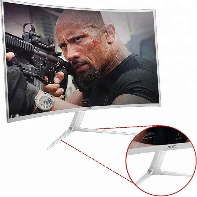 High Quality Widescreen 31.5 Inch Led AOC Monitor for Desktop Computer